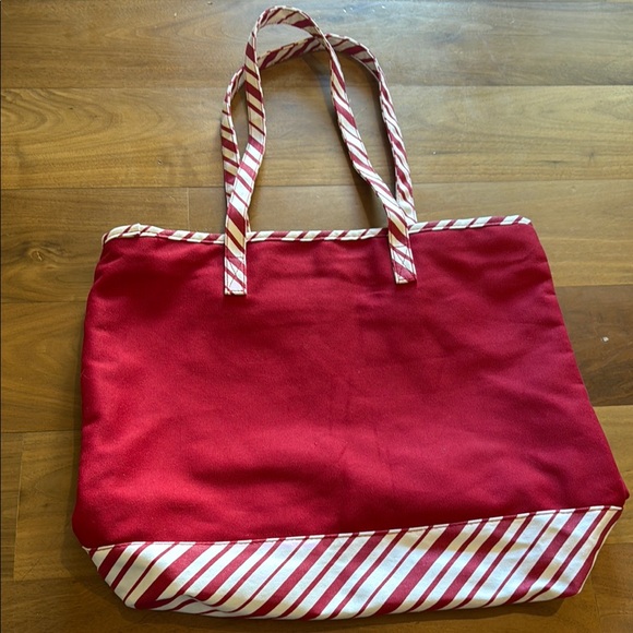 Disney Santa Mickey Mouse Holiday Tis the Season Tote Bag - Picture 3 of 8